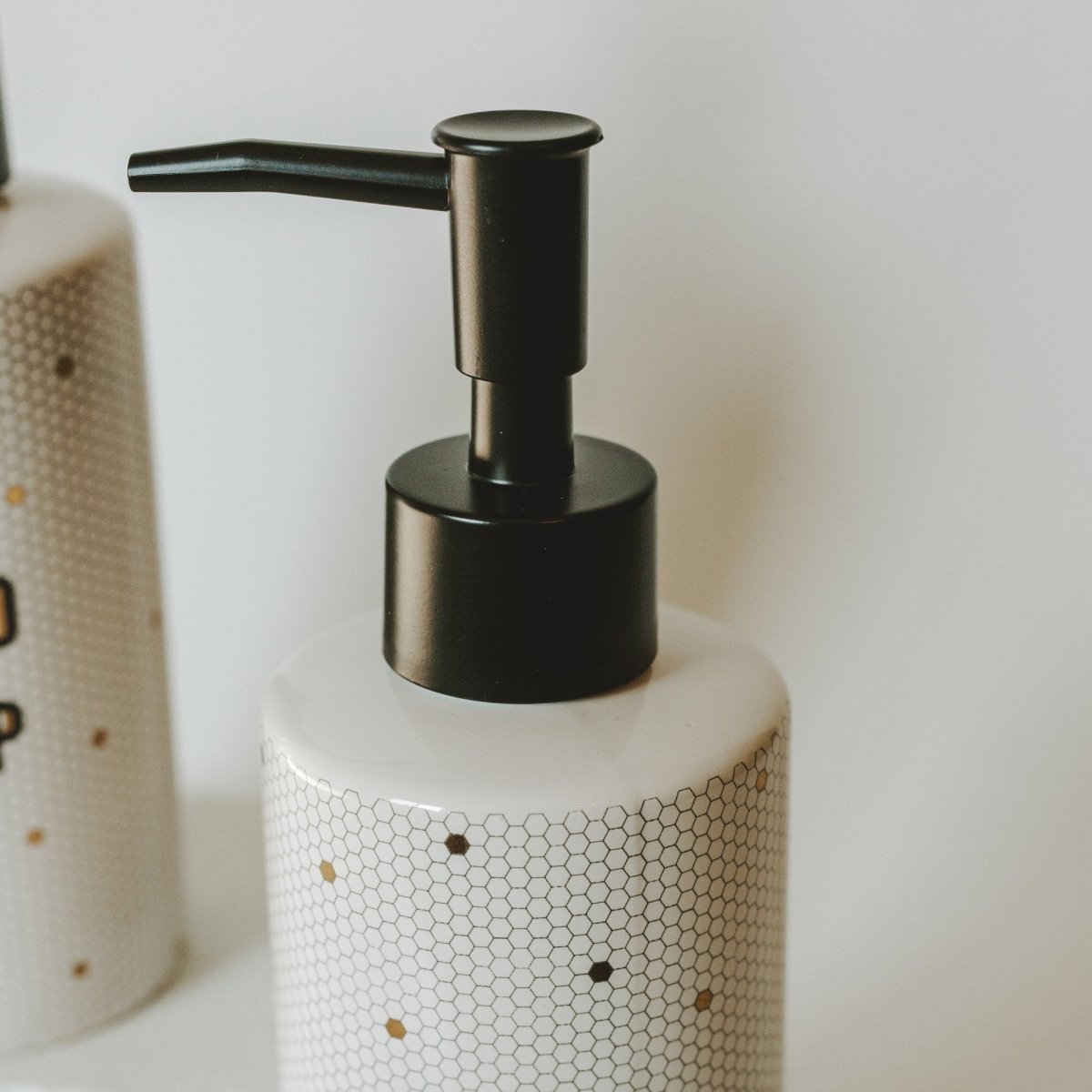 Sweet Water Decor 8.5oz Tile Hand Soap Dispenser - lily & onyx