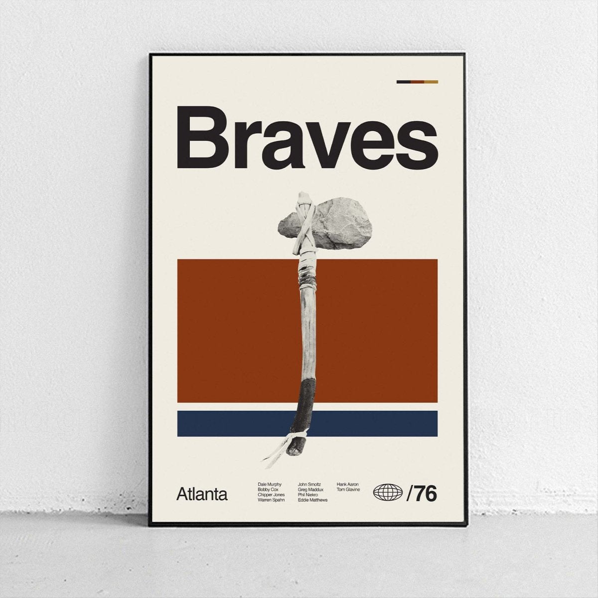 Sandgrain Studio Atlanta Braves