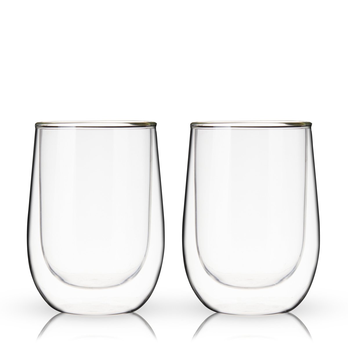 Double Walled Wine Glasses by True - Set of 2