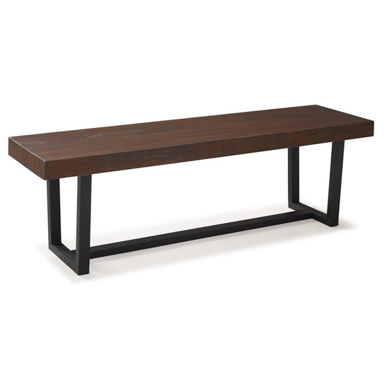 Walker Edison Durango Solid Wood Dining Bench - lily & onyx