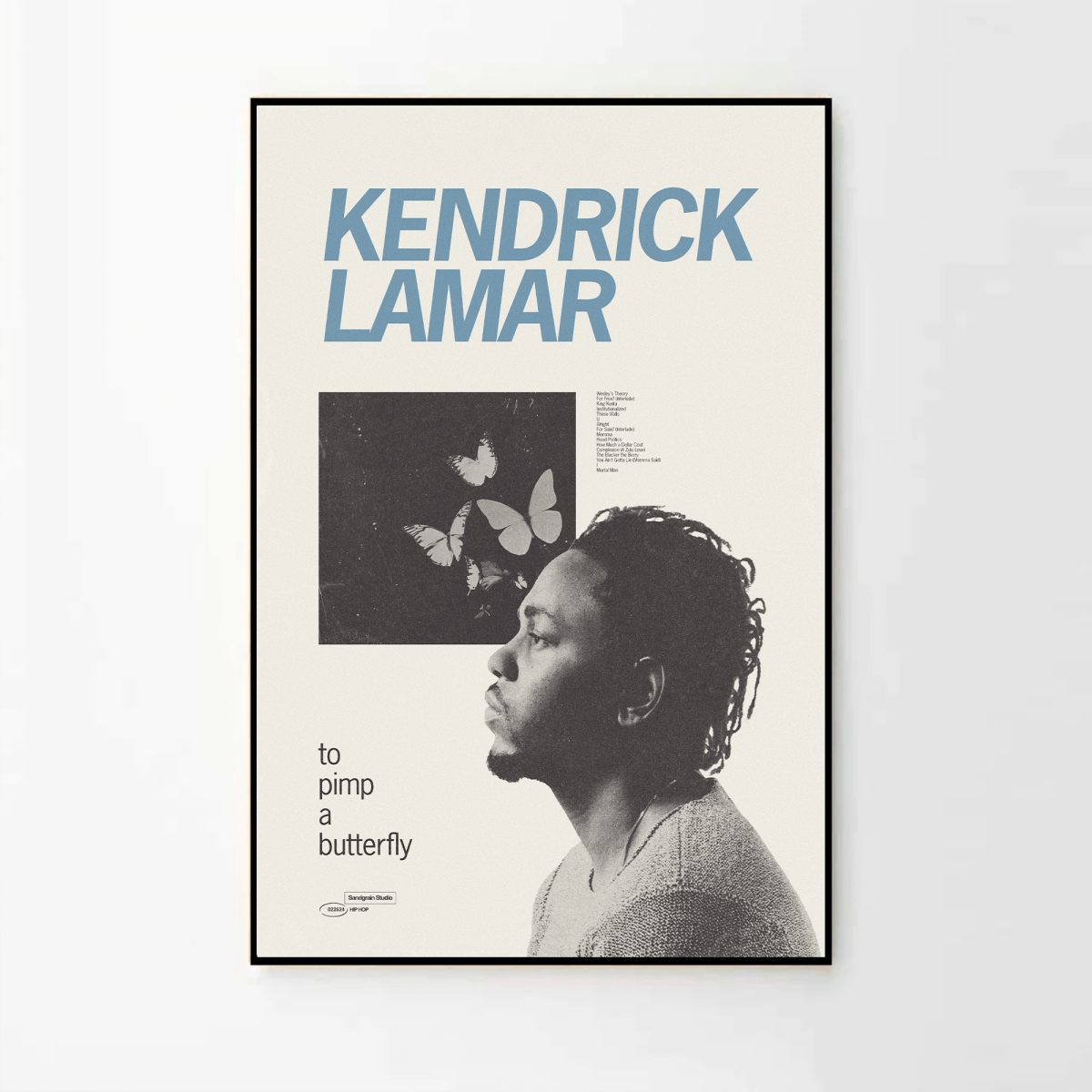 Sandgrain Studio Kendrick Lamar - To Pimp a Butterfly