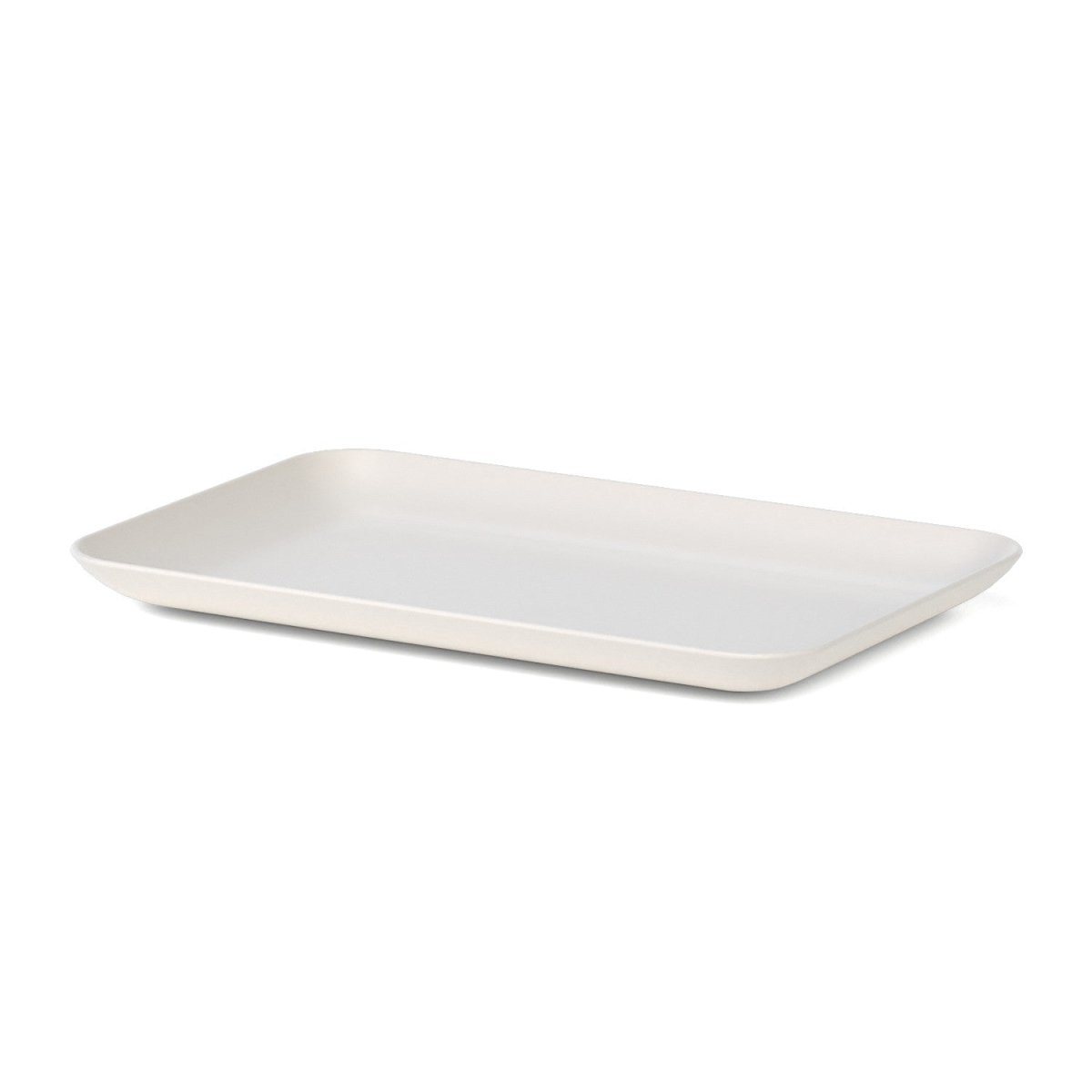 EKOBO Large Melamine Serving Tray - Off White