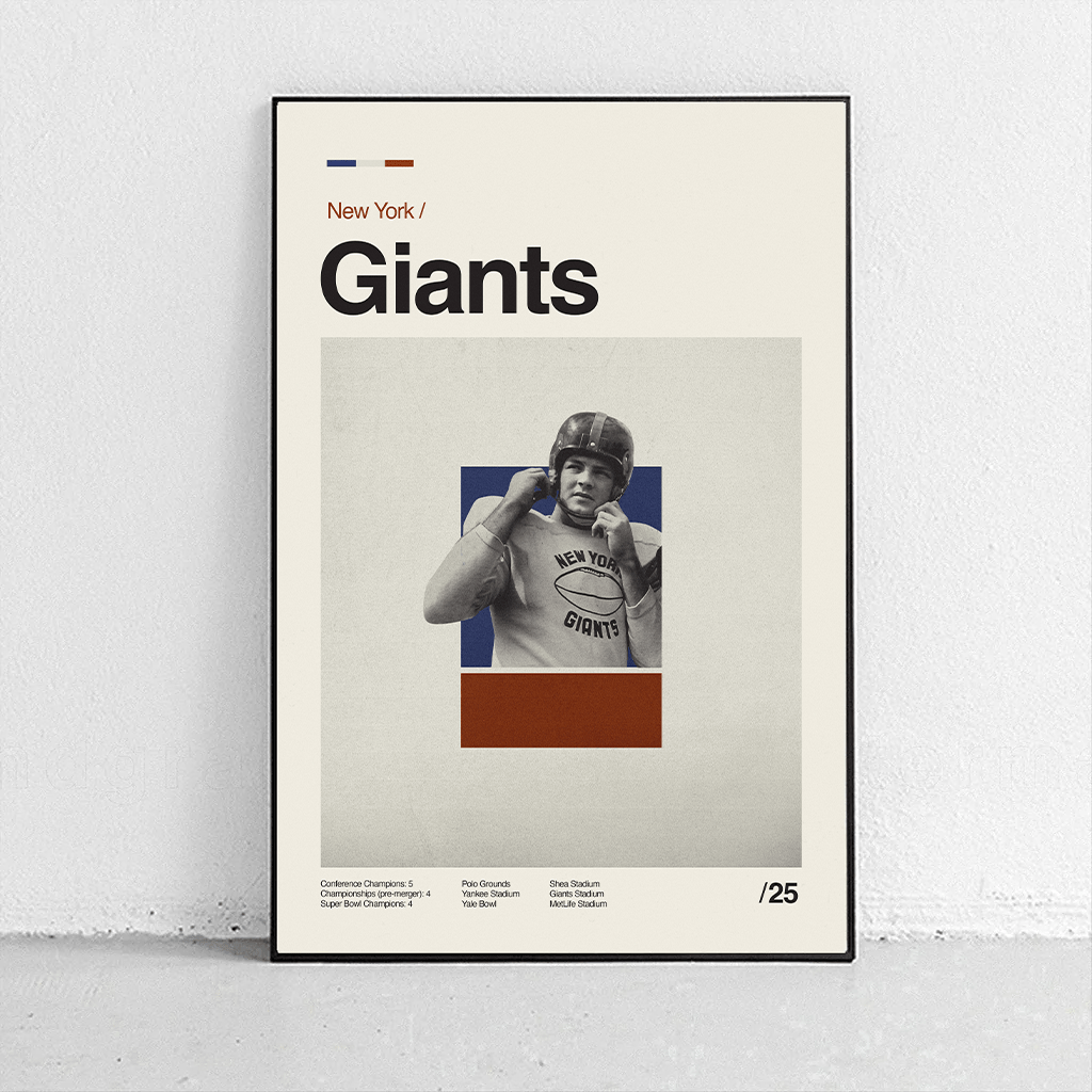 Sandgrain Studio New York Giants