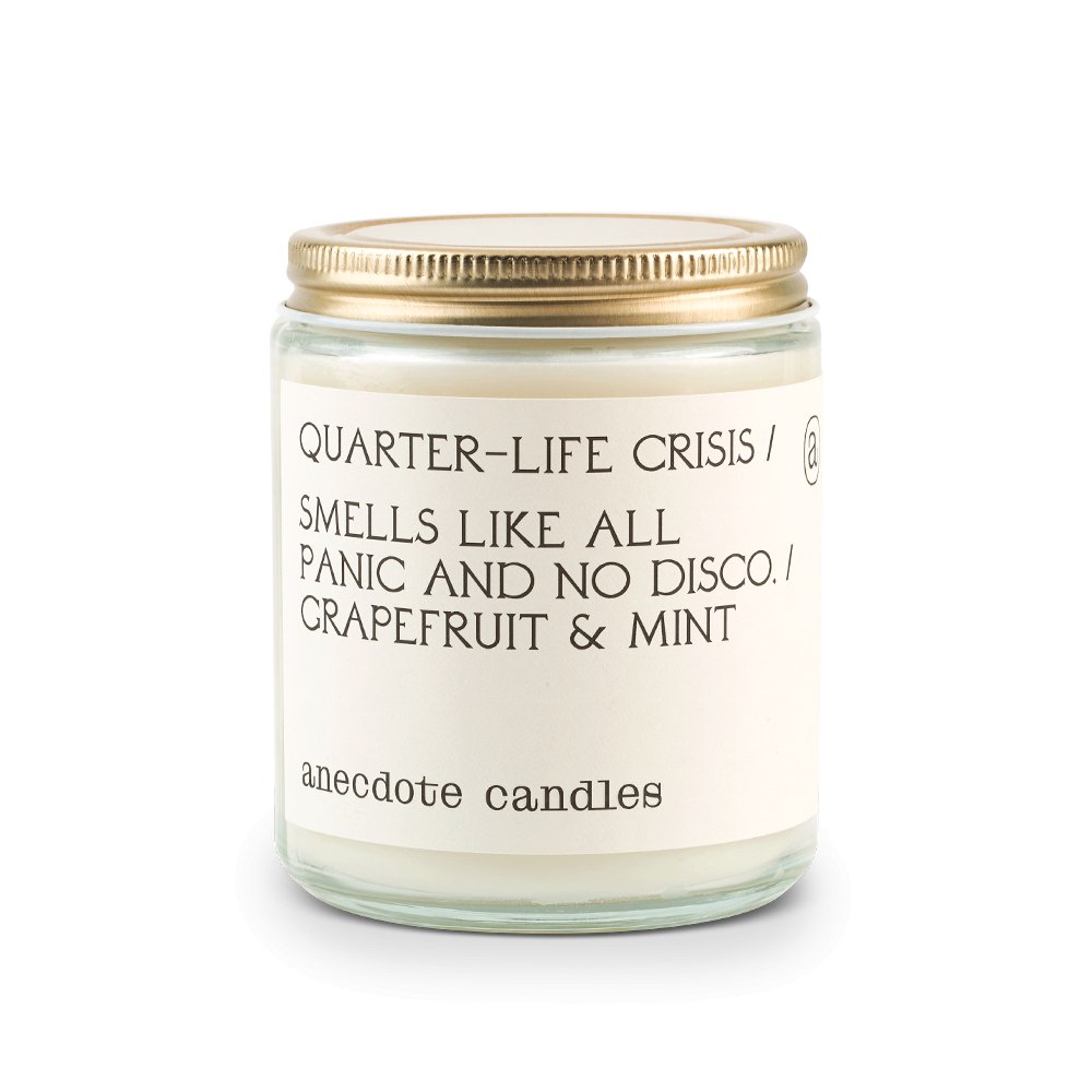 Anecdote Candles Quarter-life Crisis Candle - lily & onyx
