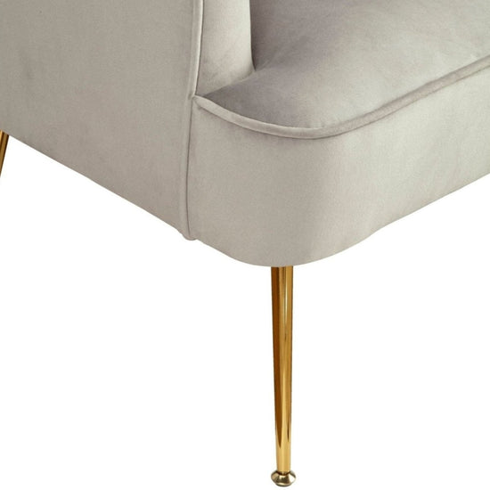 Alpine Furniture Rebecca Leisure Chair, Grey - lily & onyx