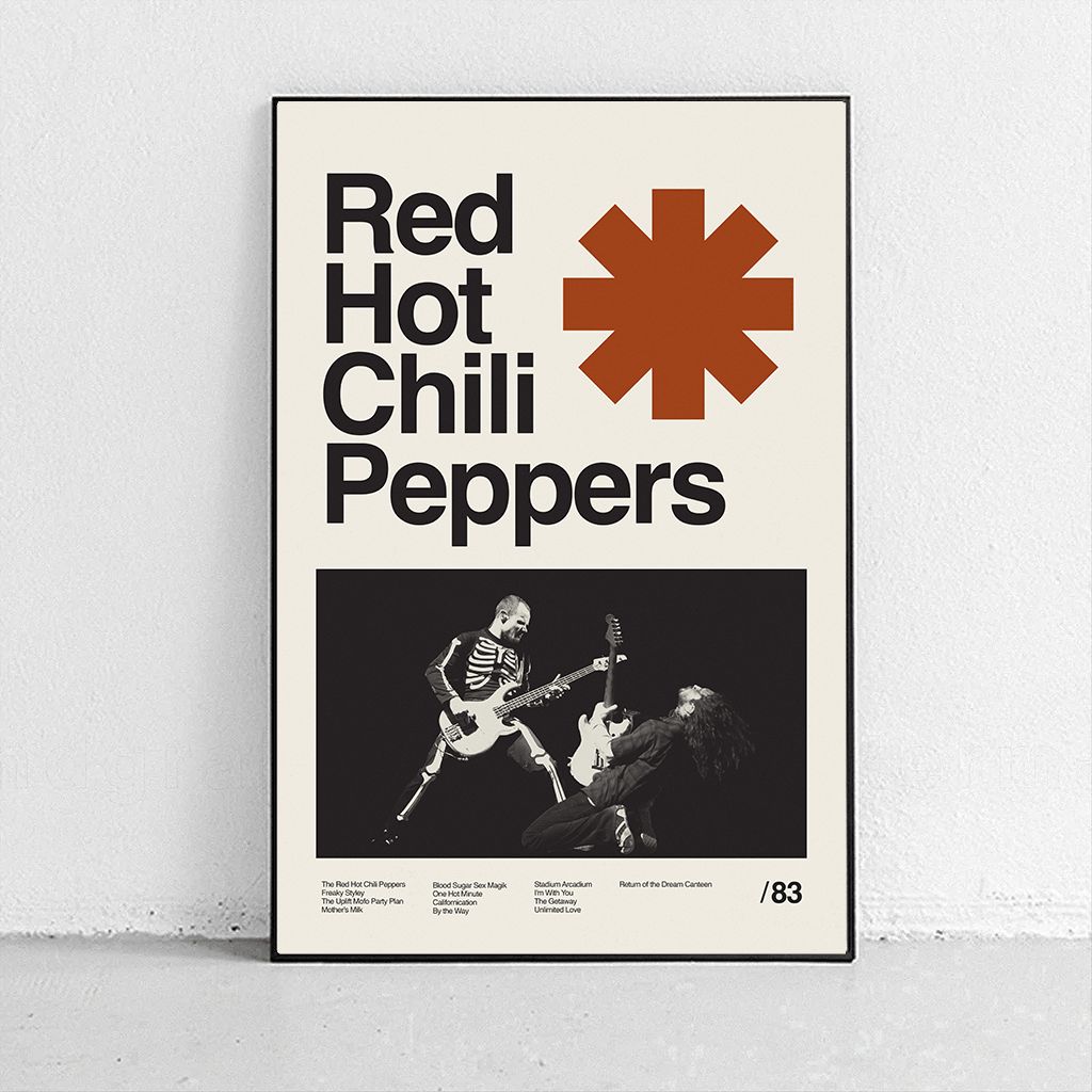 Sandgrain Studio Red Hot Chili Peppers