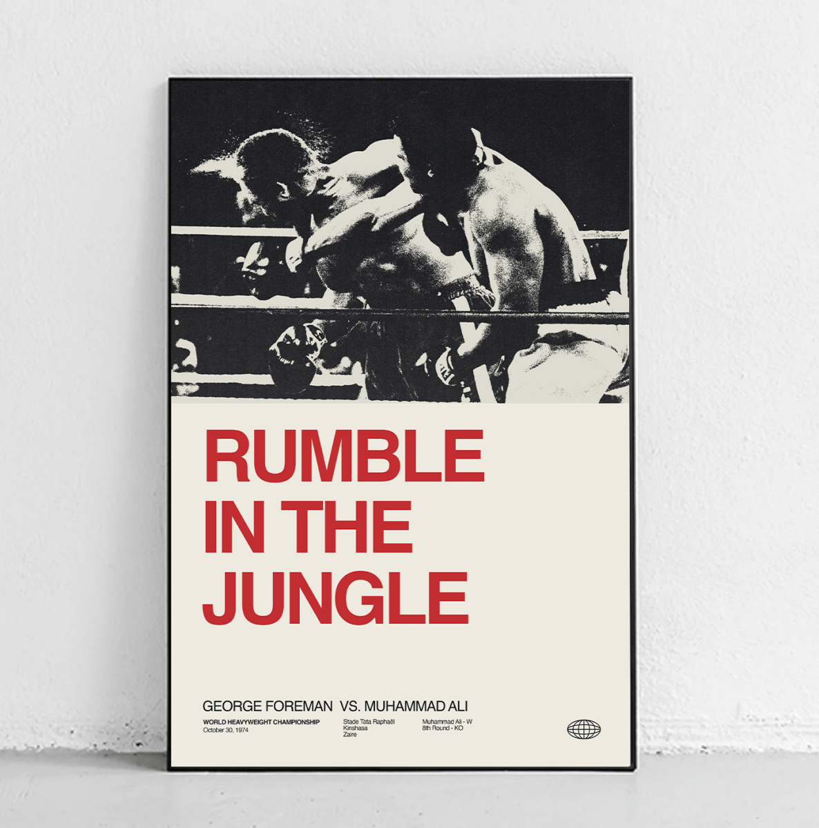 Sandgrain Studio Rumble in the Jungle - Muhammad Ali vs George Foreman