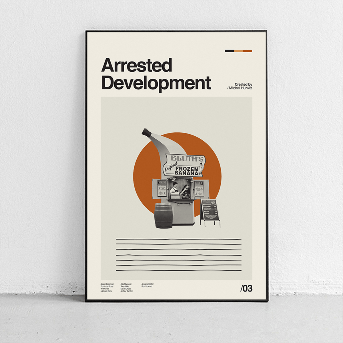 Sandgrain Studio Arrested Development Art Print
