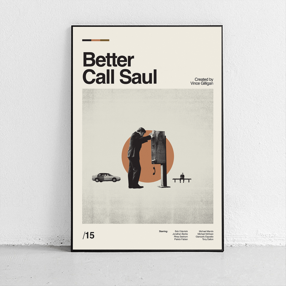 Sandgrain Studio Better Call Saul Art Print