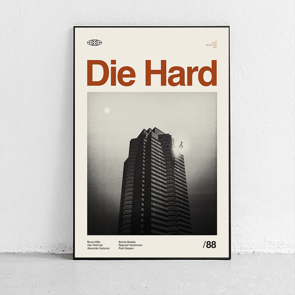Sandgrain Studio Die Hard Art Print