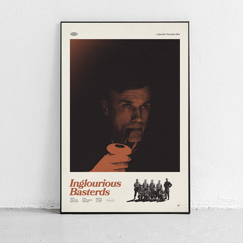 Sandgrain Studio Inglourious Basterds - Hans Landa Art Print