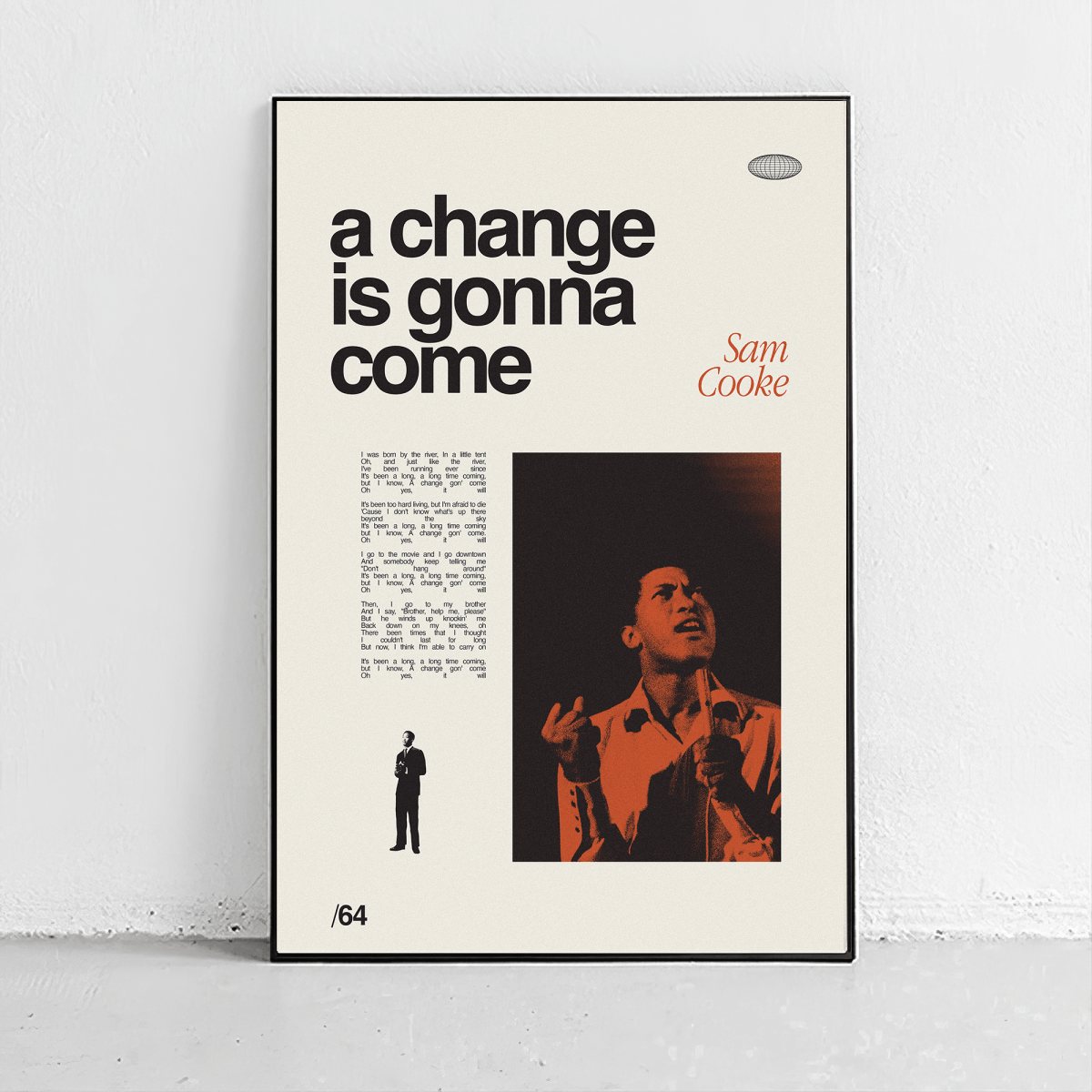 Sandgrain Studio Sam Cooke Art Print