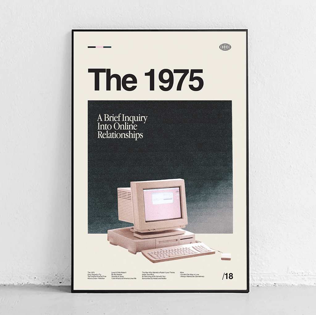 Sandgrain Studio The 1975 - A Brief Inquiry Into Online Relationships Art Print