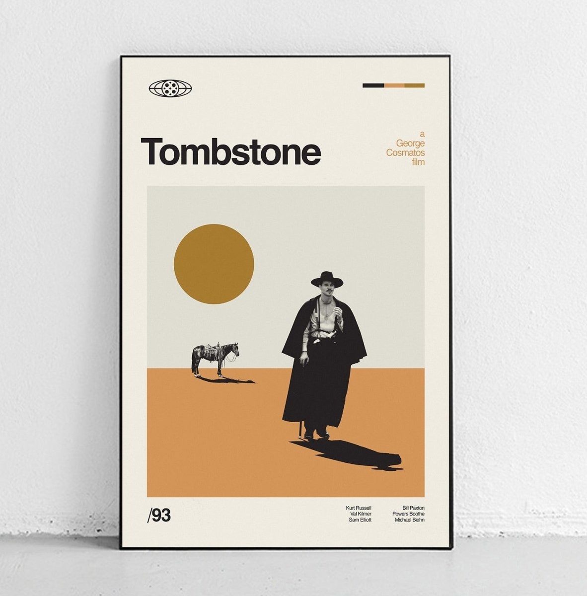 Sandgrain Studio Tombstone - Doc Holliday Art Print