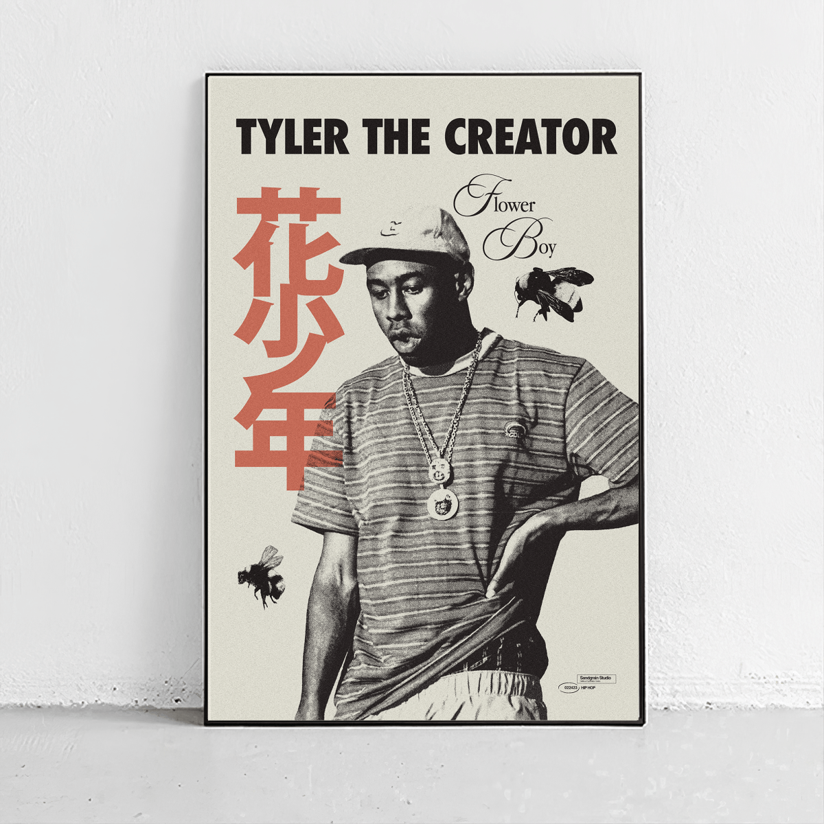 Sandgrain Studio Tyler the Creator - Flower Boy Art Print