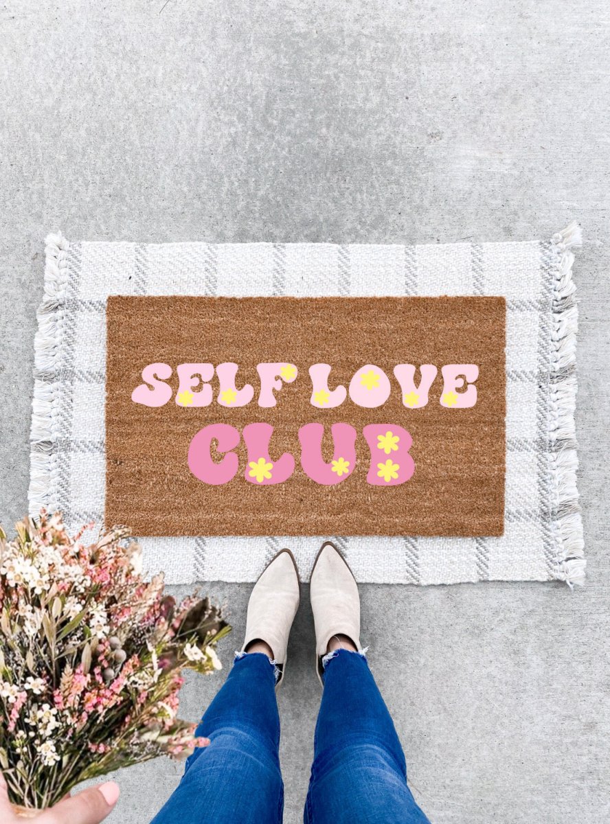 The Doormat Co. Self Love Club Doormat - lily & onyx