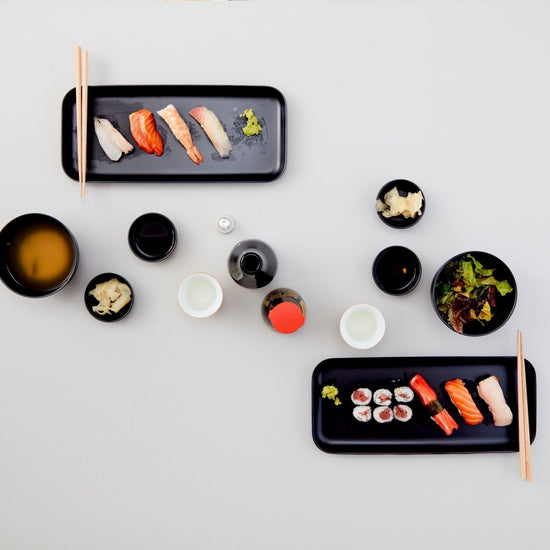 EKOBO Sushi Set for 2 - Black - lily & onyx