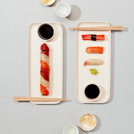 EKOBO Sushi Set for 2 - Off White - lily & onyx