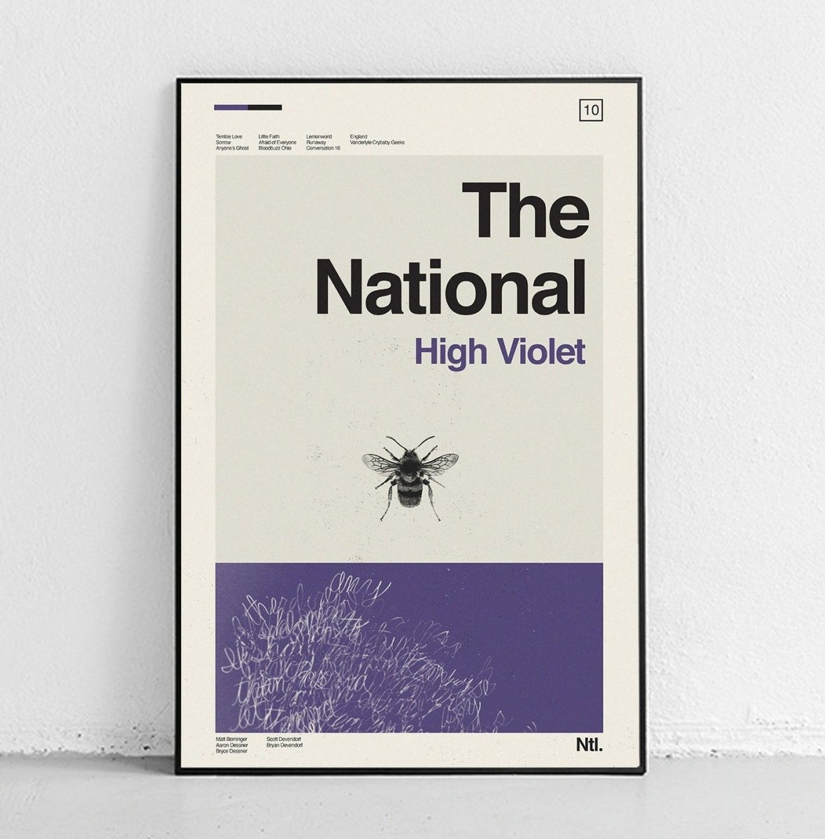 Sandgrain Studio The National - High Violet