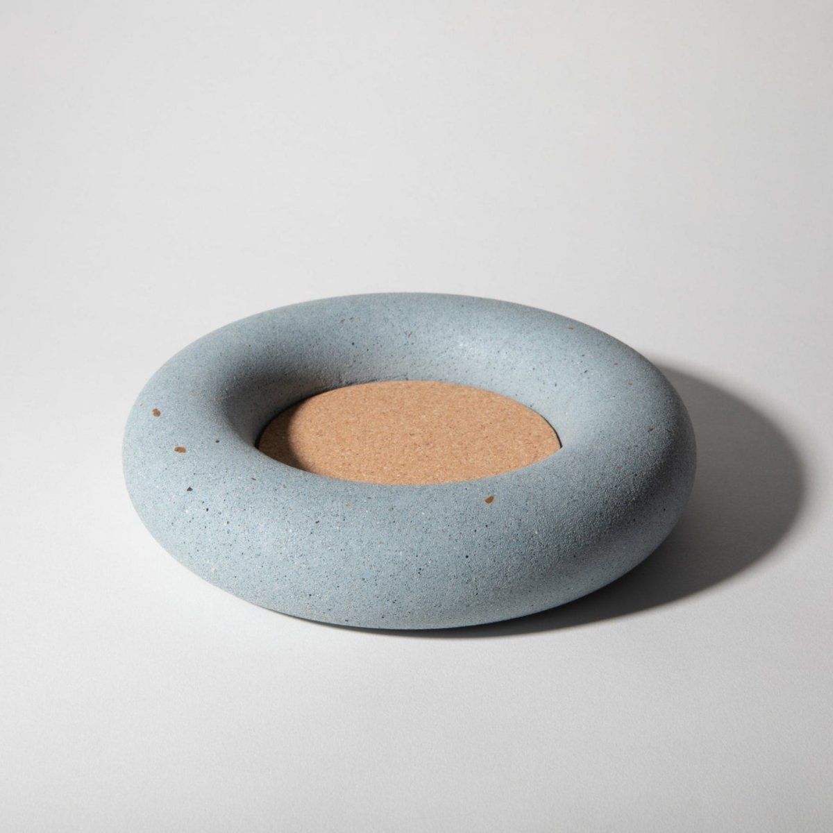 Pretti.Cool Wine Bottle Coaster | Light Blue Terrazzo
