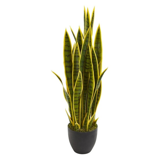Nearly Natural 33” Sansevieria Artificial Plant - lily & onyx