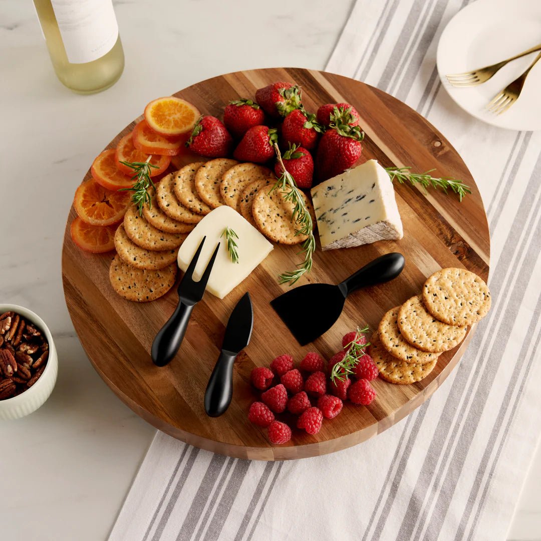 Cheese popular Board with Knife Set