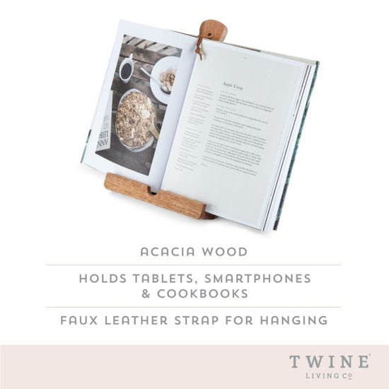 Twine Acacia Wood Tablet Cooking Stand - lily & onyx