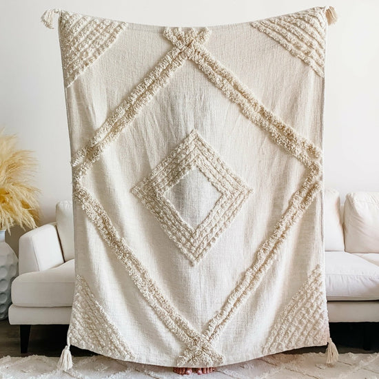Busa Designs Ava Throw Blanket - lily & onyx