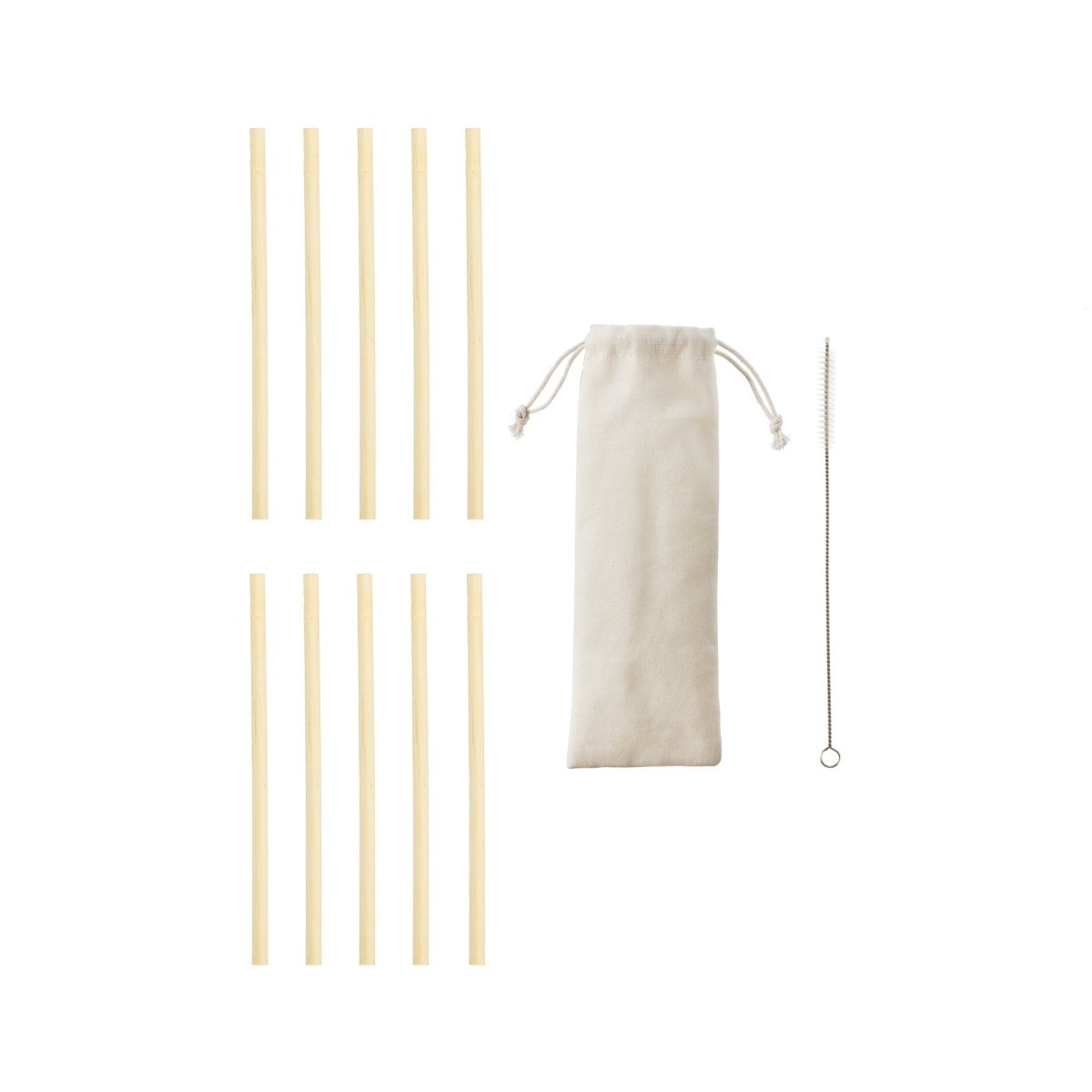 TRUE Bamboo Straws, Set of 10 - lily & onyx