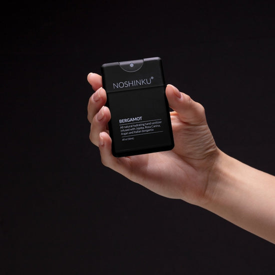 Noshinku Bergamot Refillable Pocket Sanitizer - lily & onyx