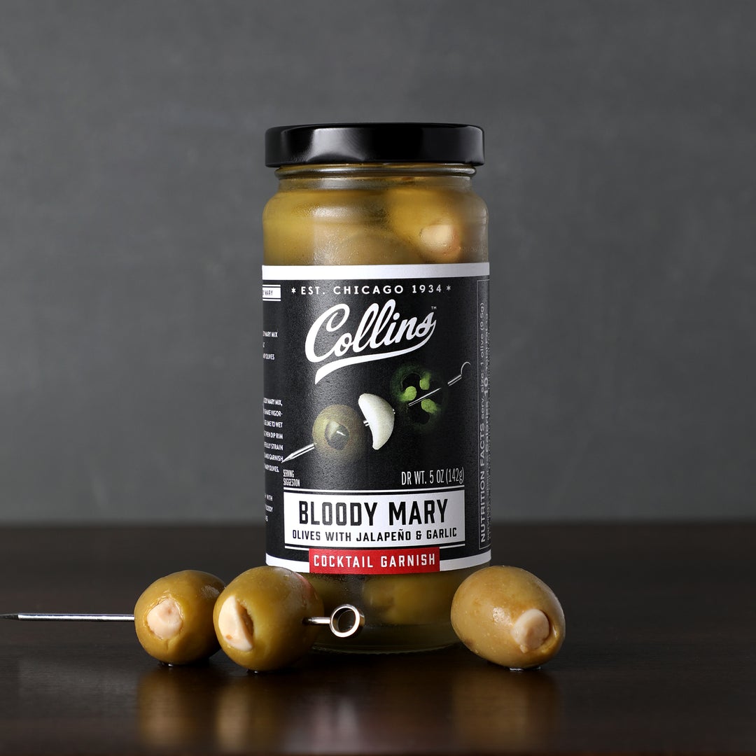 Collins Bloody Mary Olives, 5 Oz - lily & onyx