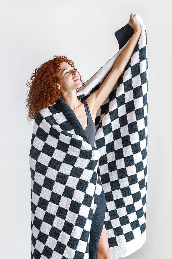 Sunday Citizen Checkerboard Throw - lily & onyx