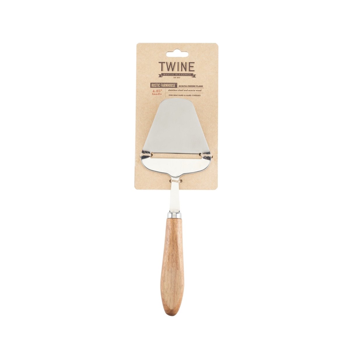 Twine Cheese Plane with Acacia Wood Handle - lily & onyx