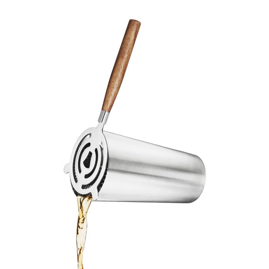 TRUE Cocktail Strainer with Acacia Handle - lily & onyx