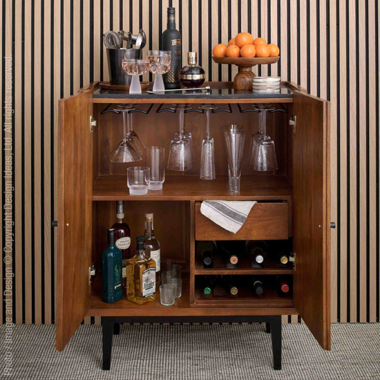 texxture Dalston™ Bar Cabinet - lily & onyx