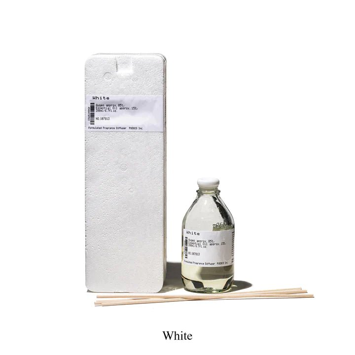 puebco Formulated Fragrance Diffuser, White - lily & onyx
