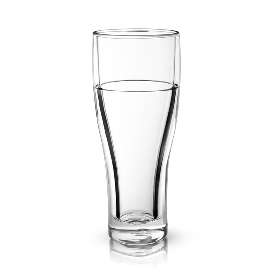 Viski Glacier™ Double Walled Chilling Beer Glass - lily & onyx
