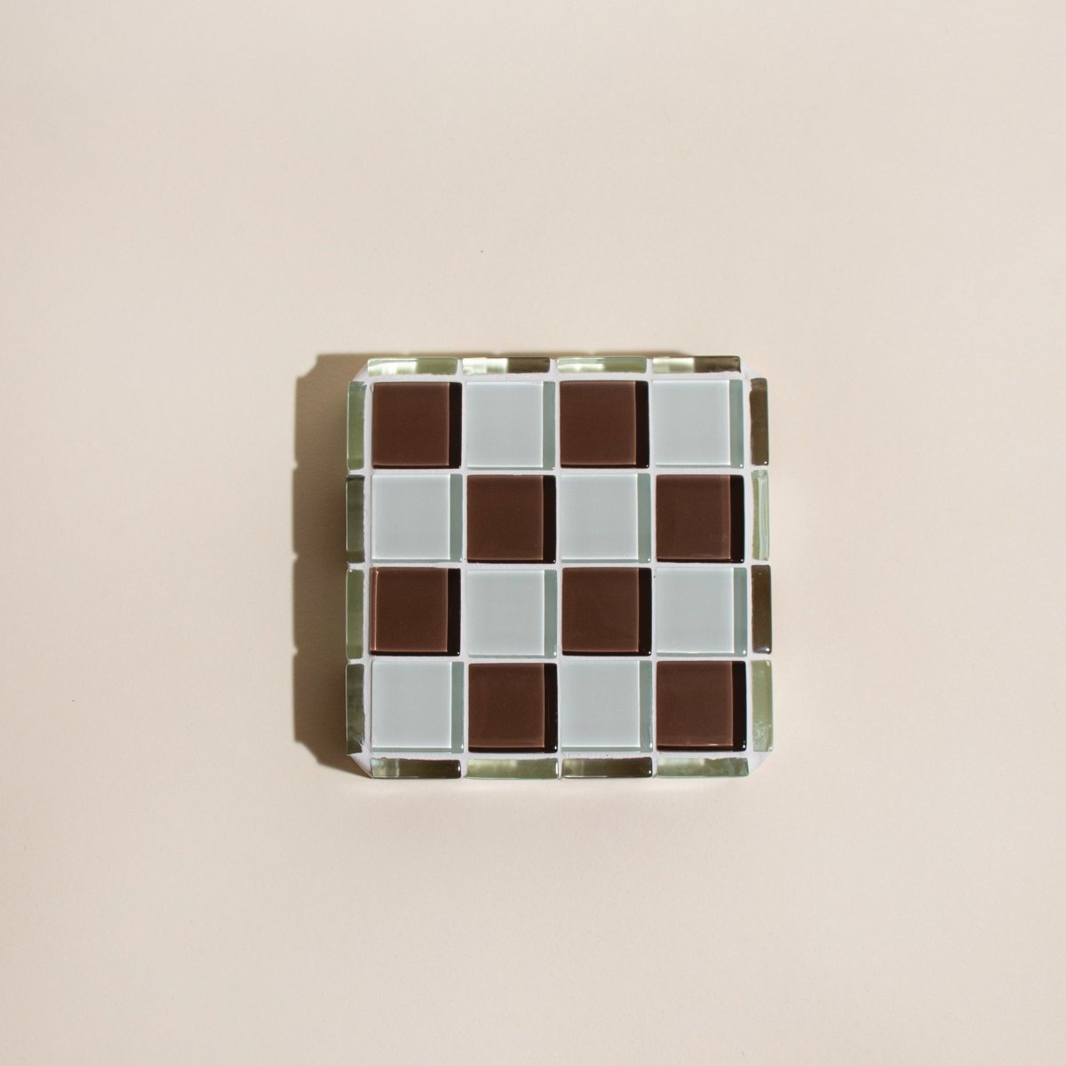 Subtle Art Studios Glass Tile Cube - Classic Milk Chocolate - lily & onyx