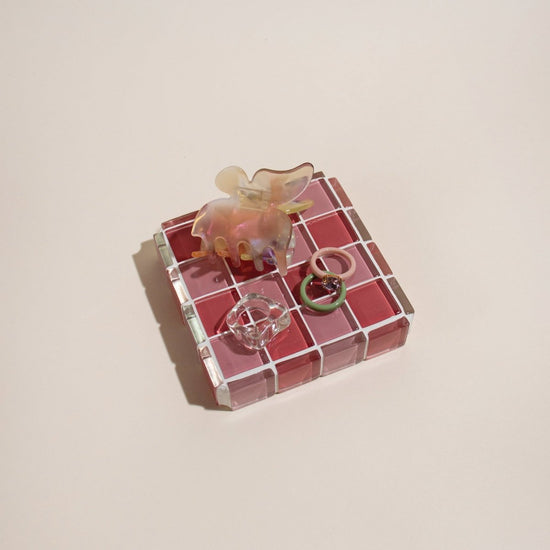 Subtle Art Studios Glass Tile Cube - Cotton Candy - lily & onyx
