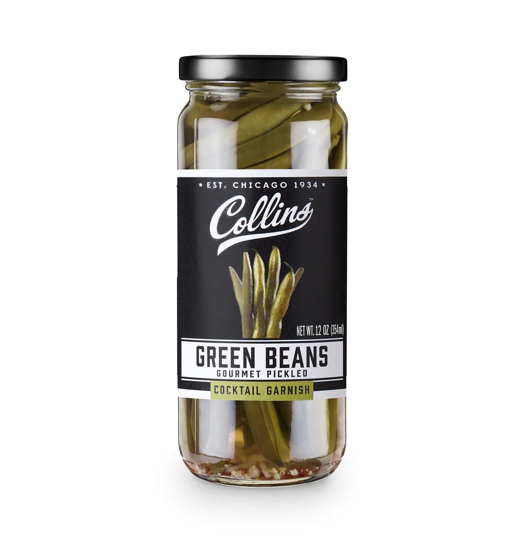 Collins Gourmet Pickled Green Beans, 12 Oz - lily & onyx