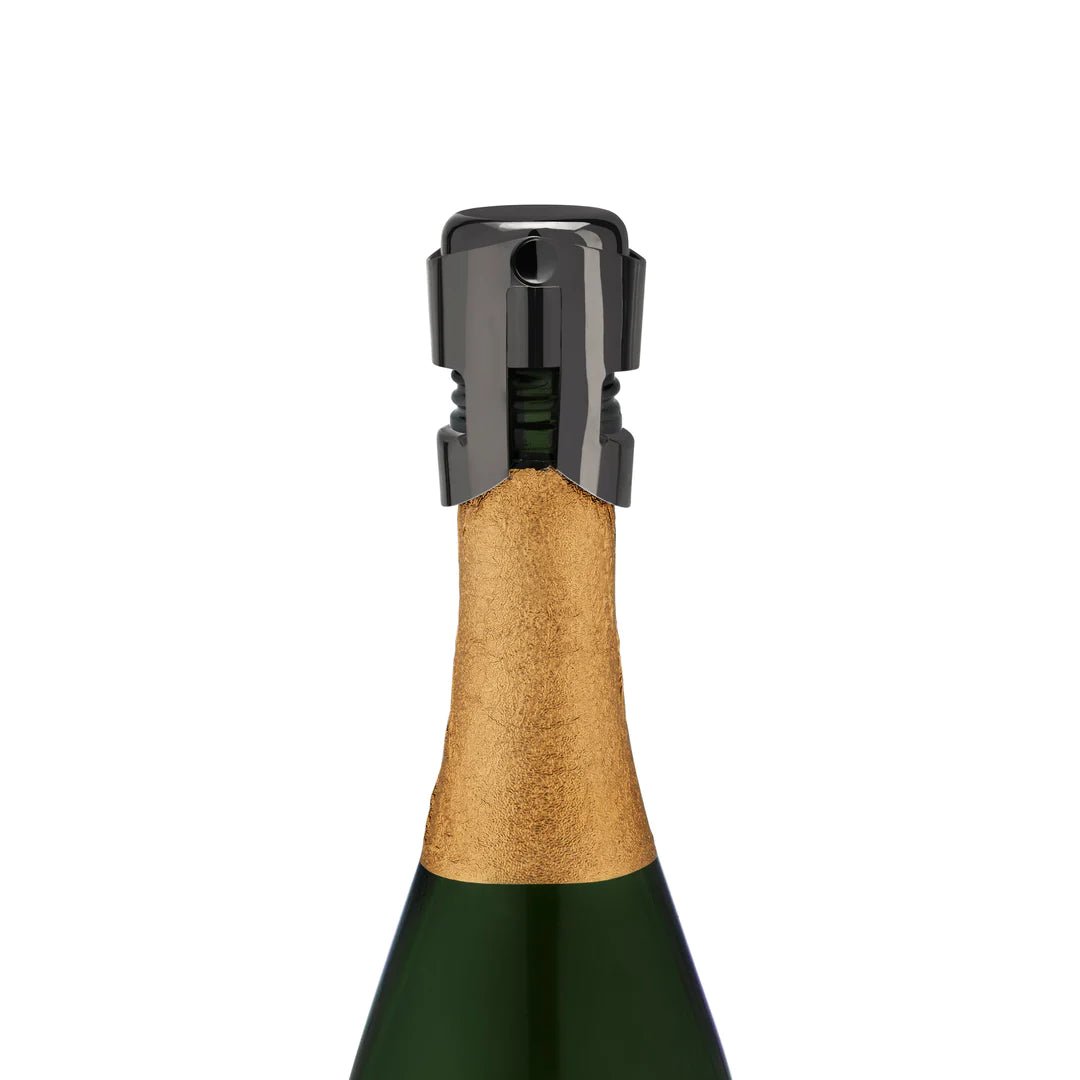 Viski Gunmetal Champagne Stopper - lily & onyx