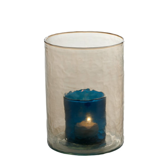 texxture Iris™ Candleholder, Medium - lily & onyx