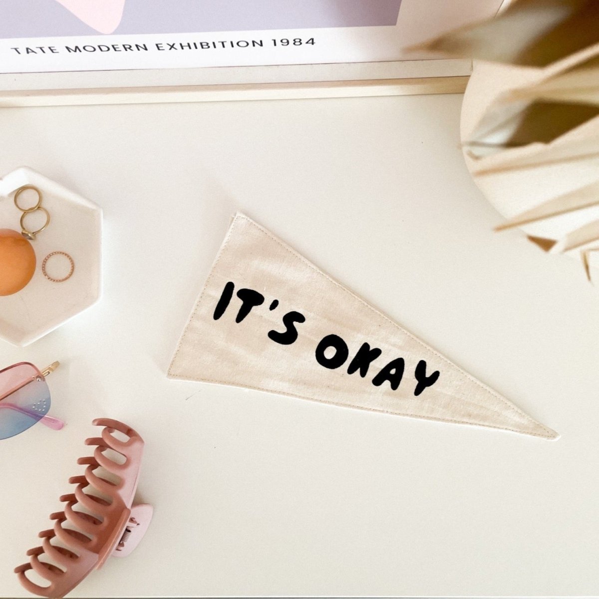 Imani Collective It's Okay Pennant - lily & onyx