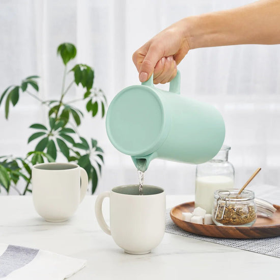 Pinky Up Jona Matte Ceramic Teapot, 42oz - lily & onyx