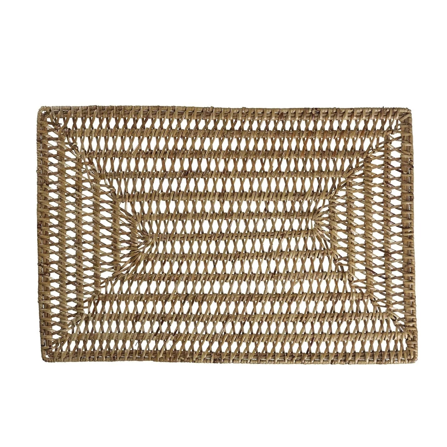 texxture Liana™ Rattan Rectangle Placemat, Natural - lily & onyx