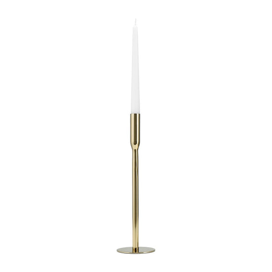 Sagebrook Home Metal Taper Candle Holder, Gold - lily & onyx