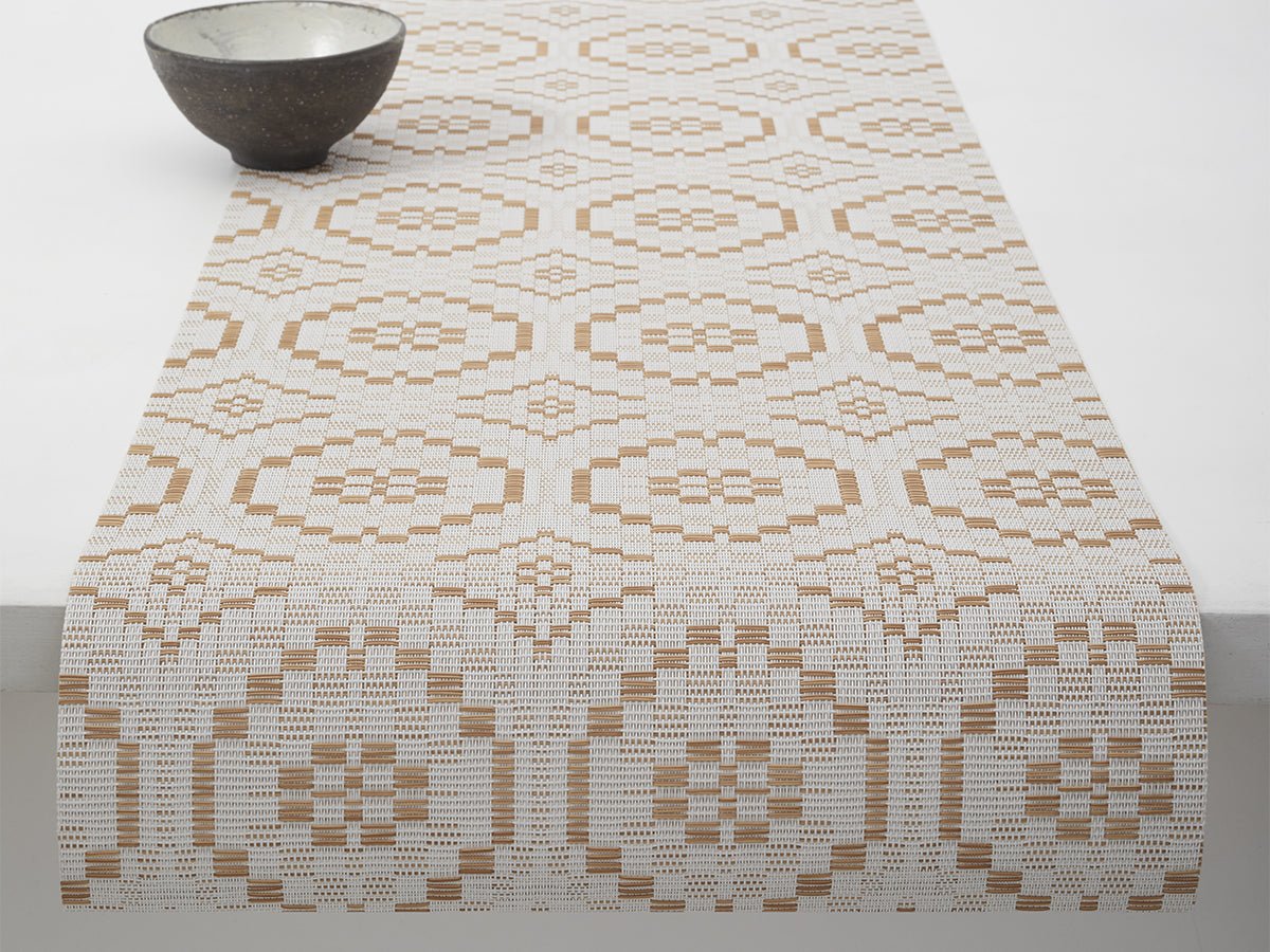 Chilewich Overshot Table Runner - lily & onyx