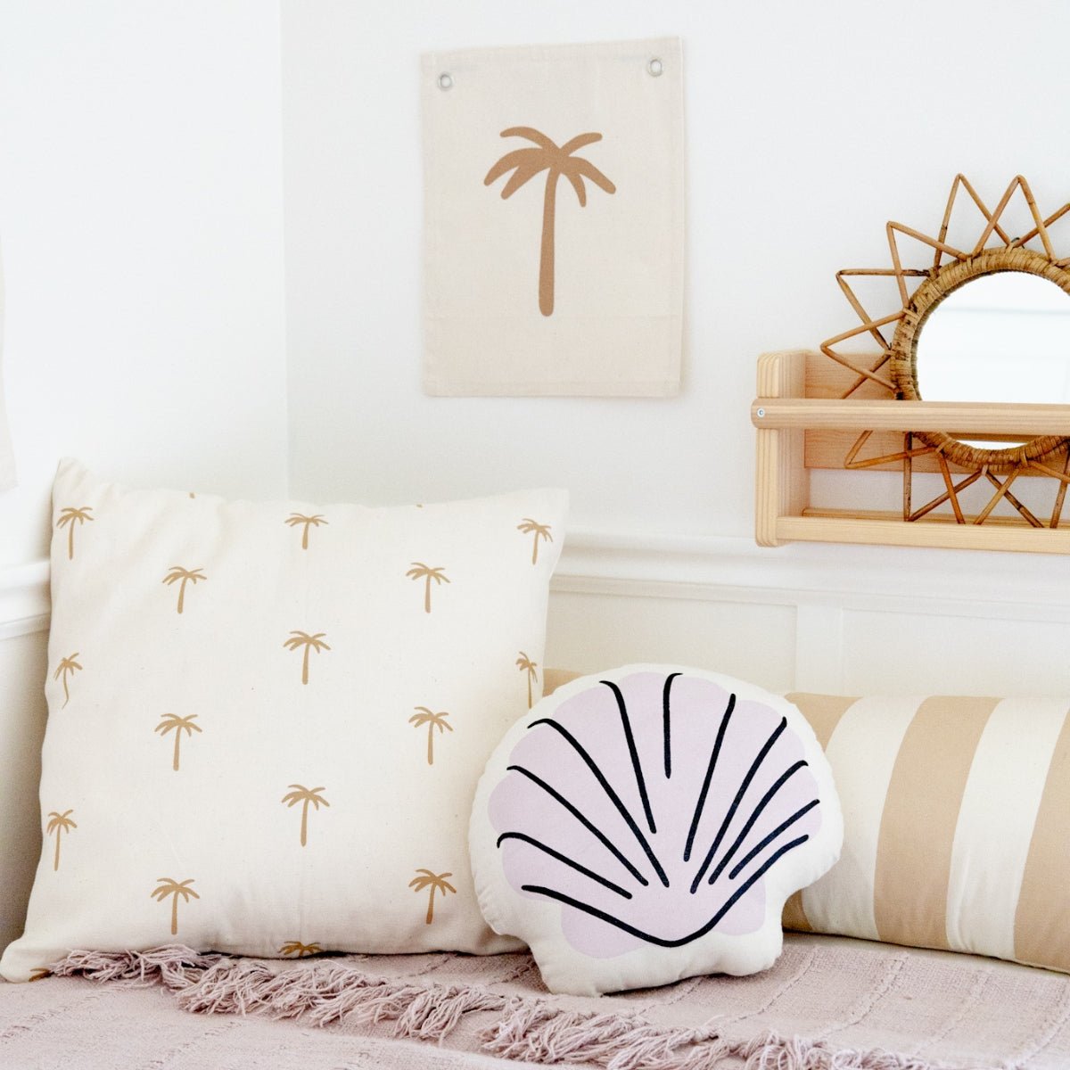 Imani Collective Palm Tree Pillow Cover - lily & onyx