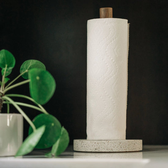Pretti.Cool Paper Towel Holders, Terrazzo - lily & onyx