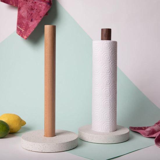 Pretti.Cool Paper Towel Holders, Terrazzo - lily & onyx